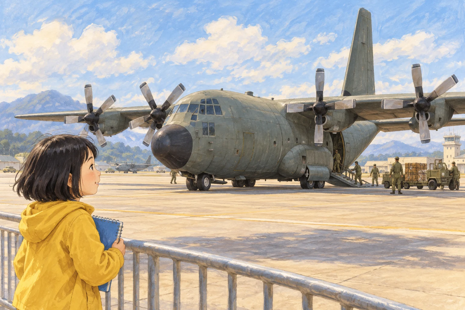 C-130 ハーキュリーズの絵本