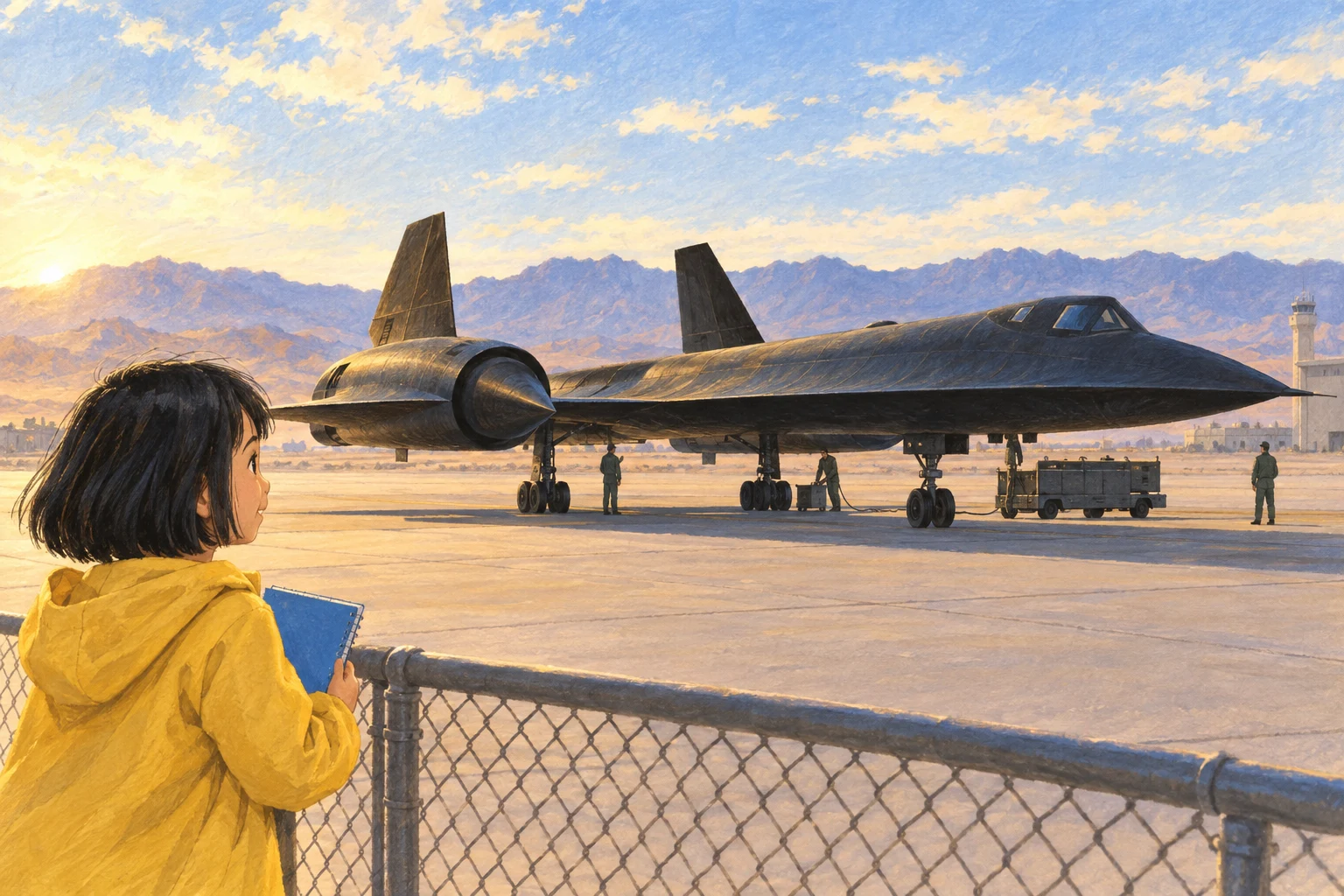 SR-71 ブラックバードの絵本